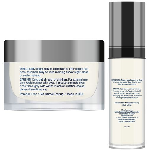 Ingredients for life extension's Skin Care Collection Anti-Aging Creams