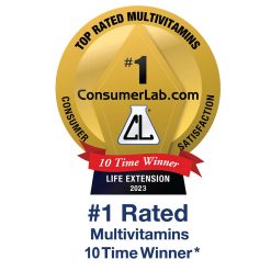 life extension makers of the best multivitamin supplement, rated #1