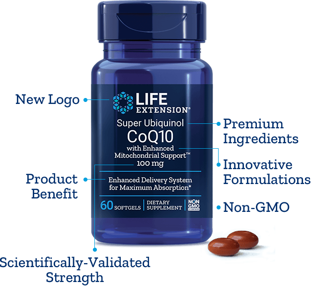 life extension new dark blue bottles and lids