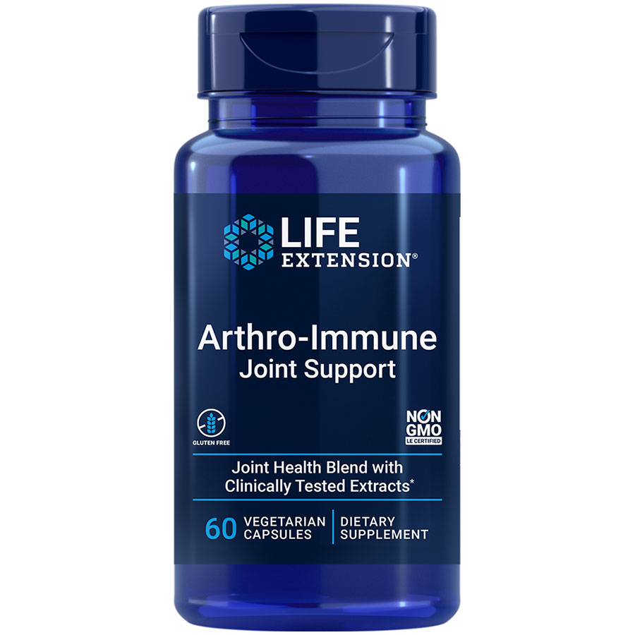 Arthro-Immune Joint Support combines curcumin & chiretta extracts supporting mobility & flexibility