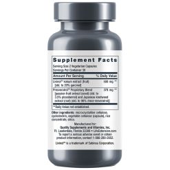 GEROPROTECT Stem Cell, 60 vegetarian capsules Supplement Facts