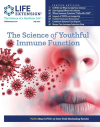 July 2020 edition Life Extension Health Magazine