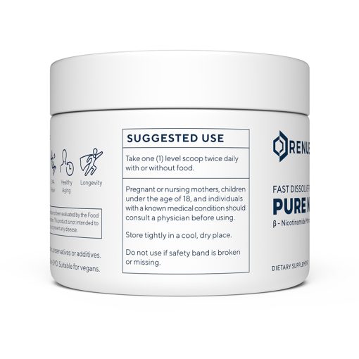 nicotinamide mononucleotide, 100 grams of crystalline pure nmn powder, suggested use