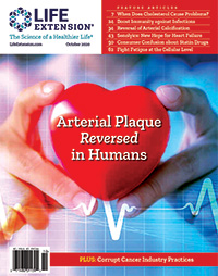 life extension health magazine archives October 2020 cover