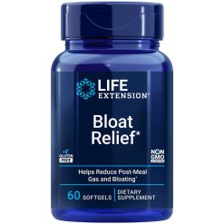 Bloat Relief, 60 softgels, gastric discomfort supplements helps relieve occasional bloating and other discomforts after meals