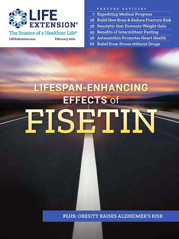 Life Extension Magazine February 2021 issue front cover