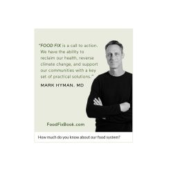 Food Fix Book by Dr. Mark Hyman Read this book if you’re ready to change the world
