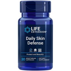 Daily Skin Defense 30 vegetarian capsules, reduce the appearance of wrinkles