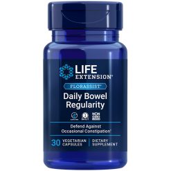 FLORASSIST Daily Bowel Regularity, 30 capsules probiotic for occasional constipation
