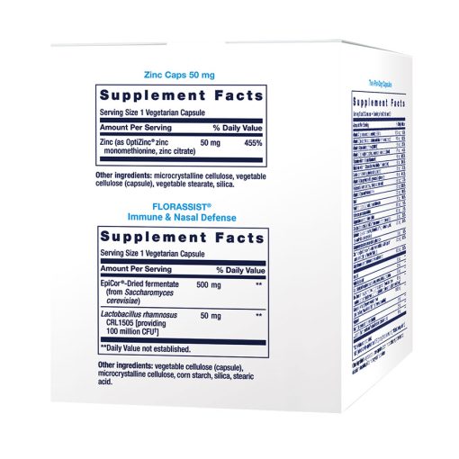 Immune Packs with Vitamin C & D, Zinc and Probiotic, 30 Packs Supplement Facts b