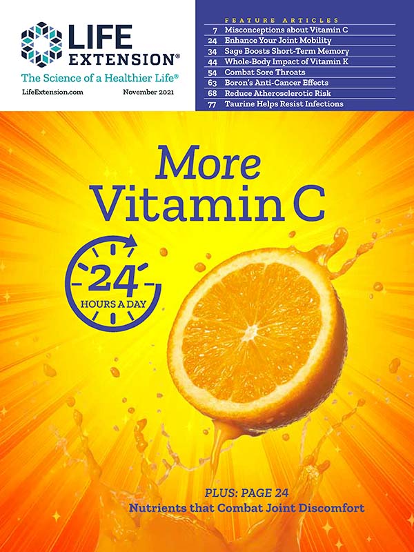November 2021 edition of Life Extension Magazine