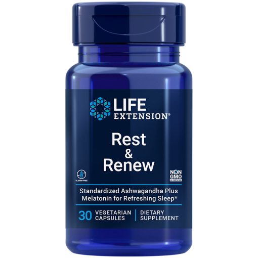 Rest & Renew 30 vegetarian capsules - Life Extension