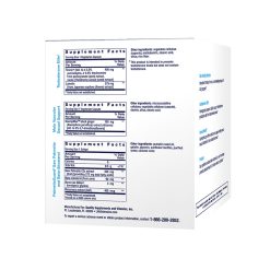 supplement facts for Men’s Vitality Packs, 30 packets