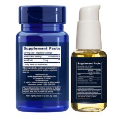 supplement facts for, Stress Relief & Healthy Sleep Kit, father's day special offer