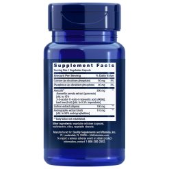 Healthy Lungs 30 vegetarian capsules, Supplement Facts