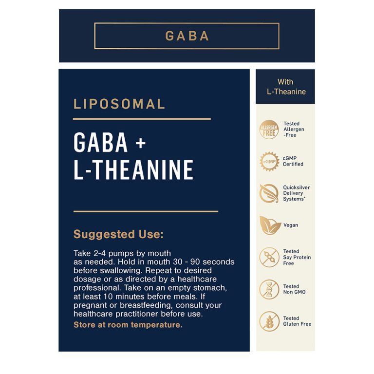 GABA with LTheanine 50 mL pump spray Life Extension Australia