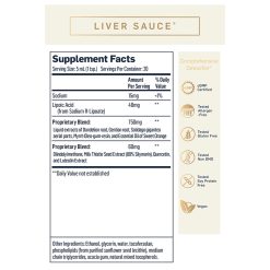 Liver Sauce, 100 ml, Quicksilver Scientific supplement facts