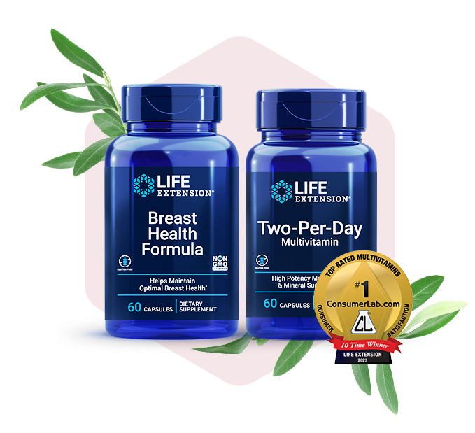 women's health essential supplement kits, breast health and wellbeing