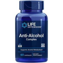 Anti-Alcohol HepatoProtection Complex, 60 capsules, is a powerful liver protection dietary supplement