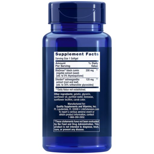 Serene Sleep, 30 softgels supplement facts